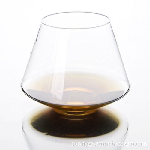 Unique Stemless Handmade Wine Glass, Used for Barware and Hotels
